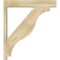 Ekena Millwork Funston Block Rough Sawn Outlooker, Douglas Fir, 6"W x 32"D x 36"H OUT06X32X36FST05RDF - alternate 3